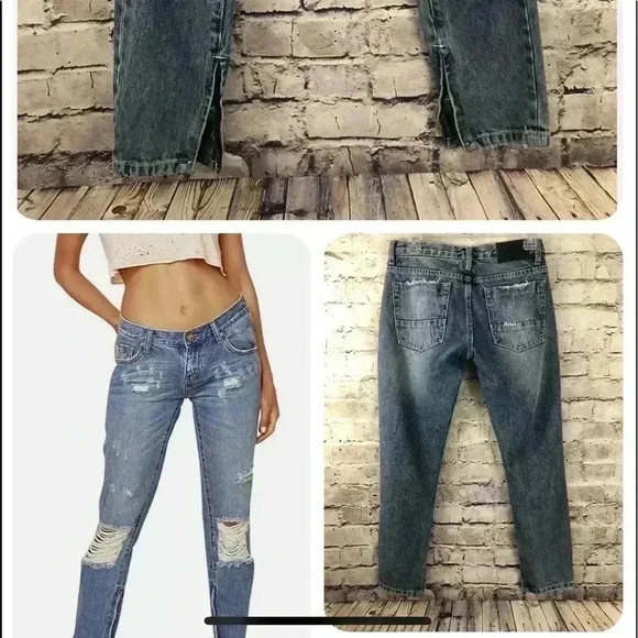 One Teaspoon Freebird Pacifica Jeans Size 24 NWT. Condition is New with tags - Picture 1 of 11